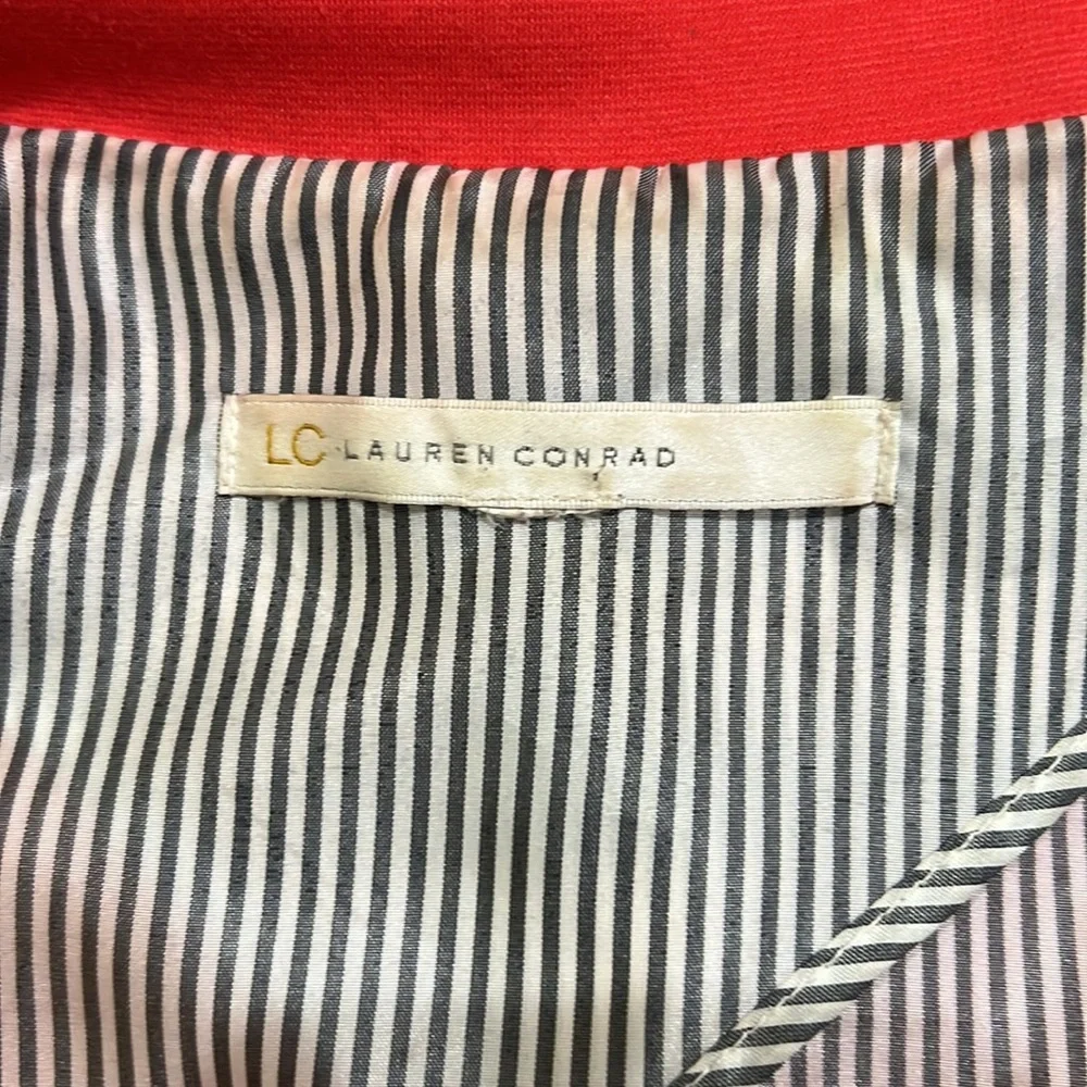 LC Lauren Conrad, Red Blazer, Large - Picture 4 of 7